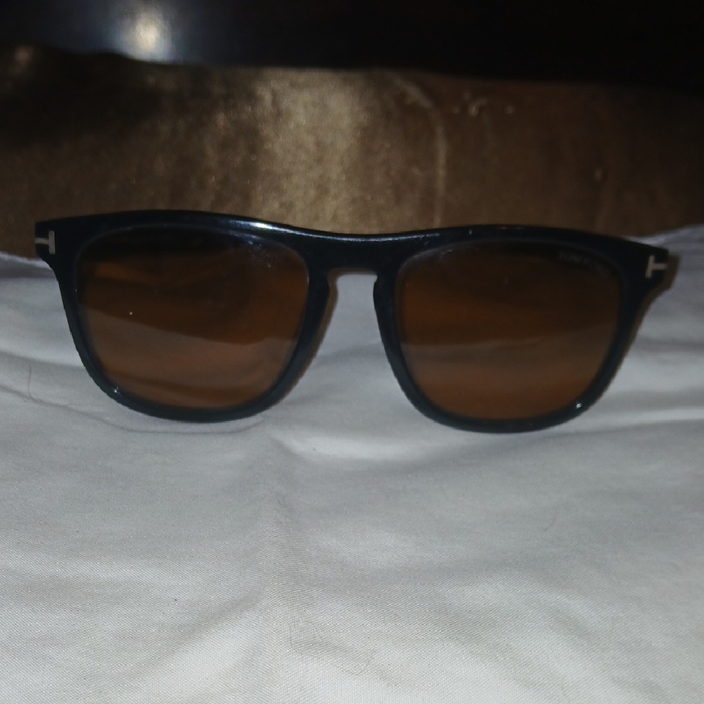 Tom Ford Classic Black Sunglasses with Brown Lenses